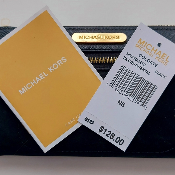MICHAEL Michael Kors Handbags - Michael Kors Colgate Black Wallet
